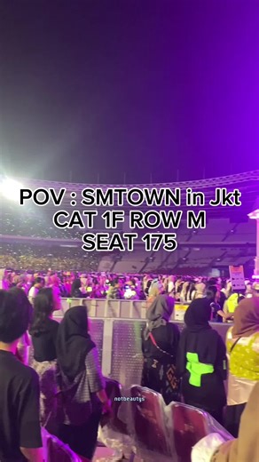 POV : Cat 1f Row M Seat 175 | Jujur aja ini tuh kalo ke main/extanded stage nya jauh 😭 GBK tuh seluas ituu 😭 tapi untungnya stage nya melebar dan ada kereta2 nya 🤭🥰 Semoga kita semua bisa ketemu dreamies ya di TDS 3 😇🙏🏻 #smtownjakarta2023 #Smtown #nctdream #Nct