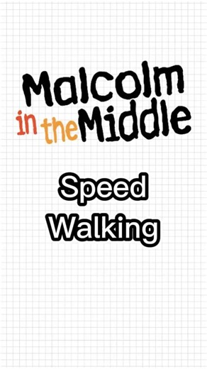 Funny Moments of Speed Walking in Malcolm in the Middle