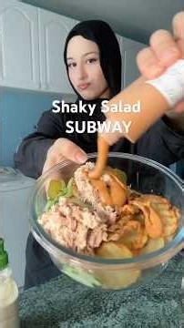 Salade façon Subway fait maison version plus saine 🥗😍