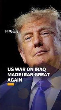 How the US war on Iraq made Iran great again | MEE Live
