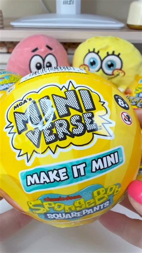 MINIVERSE SPONGEBOB SQUAREPANTS 🍍 PRETTY PATTIES 🎨 #miniverse #miniversemakeitminifood #miniversespongebob #spongebobsquarepants | The Mila Dailies