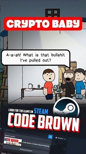 CRYPTO BABY | CODE BROWN #codebrown #games #memes