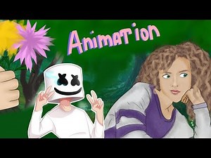 Marshmello & Anne Marie FRIENDS Music Video by Sofie Dossi Animation