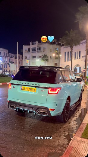 SVR OVERFINCH 😍🩵 #morocco #tanger #larache #morocco #carspotting #carsdaily #carswithoutlimits #photographer #morroco🇲🇦 #luxurycars #photographer #reelsinstagram #travelphotography #photoeveryday | Carsat42