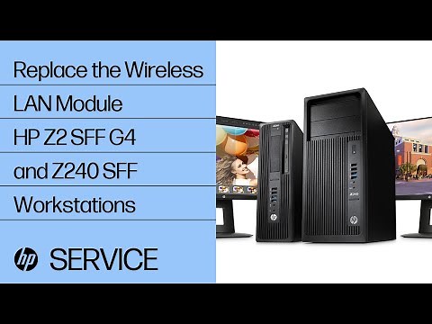 Replace the Wireless LAN Module | HP Z2 SFF G4 and Z240 SFF Workstations | HP Support