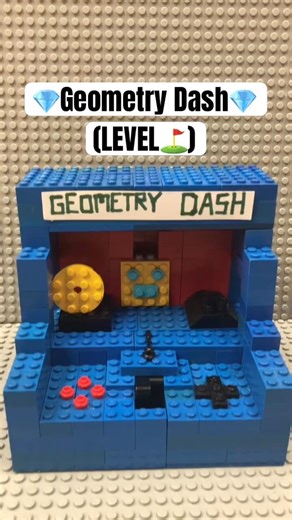 💎Lego Geometry Dash LEVEL💎 #lego #shorts #geometrydash