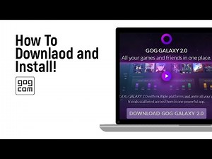 How to Downlaod and Install GOG Galaxy [easy]