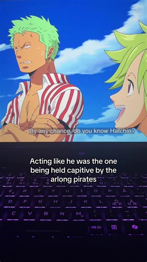 Zoro's Brave Act Against the Arlong Pirates