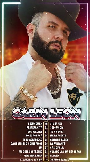 CARIN LEON MIX EXITOS 2025 ❤ MEJOR CANCIÓN DE CARIN LEON #bandaromántica #carinleon #shortvideo