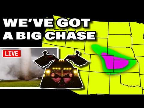 STRONG Tornado Threat?? - Live Storm Chasers