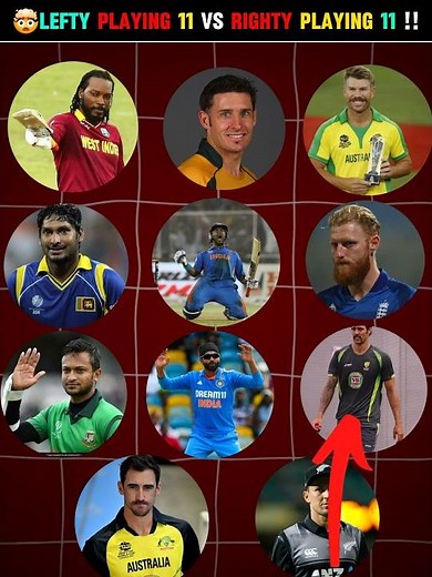 Lefty batsman vs righty batsman Match !! 🤯