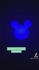 Mickey Lamp W/ Multi-color LED Lights   Post & Base; FREE Local Hand DELIVERY to Disney Resorts/central Florida Locations Only - Etsy