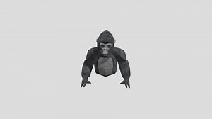 Gorilla tag with kong model - Download Free 3D model by Moe (Ripper And Modeler) (@MoeTheModelerAndRipper)