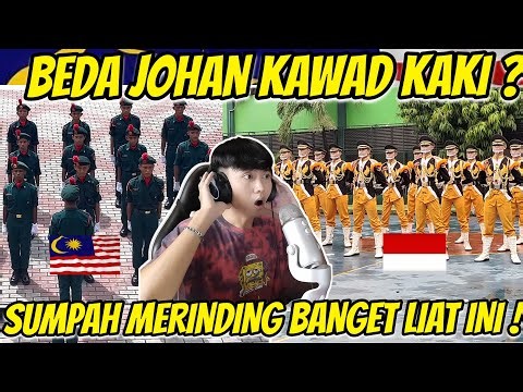 BEDA JOHAN KAWAD KAKI SMK MALAYSIA VS SMA INDONESIA ! Merindingg bangettt !