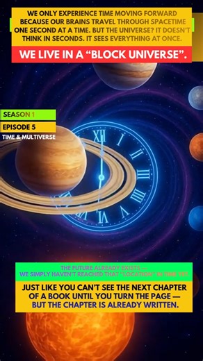 the future already happening… right now? #space #explorephysics #universe