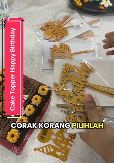 Happy Birthday Cake Topper Ideas