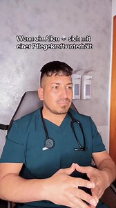 Alien spricht mit Pflegekraft | Pflegehumor