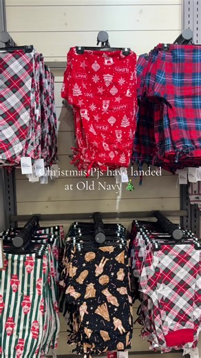 Old Navy Christmas PJs have landed — 40% off sale