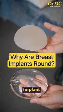Why Are Breast Implants Round Instead Of Teardrop Shaped? | Dr DC, Plastic Surgeon | Pune