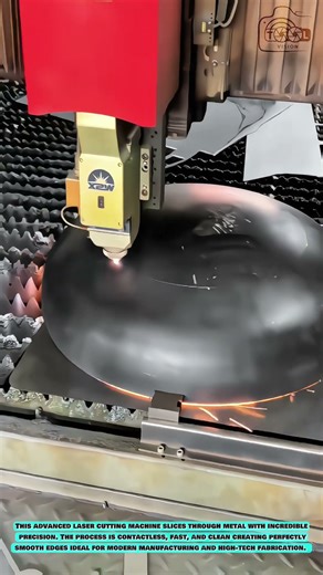 Advanced Laser Technology 🔥 High Precision Metal Cutting Machine! #innovationtools