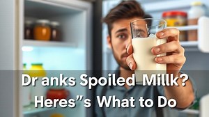 what to do if i accidentally drank spoiled milk? - Test Food Kitchen
