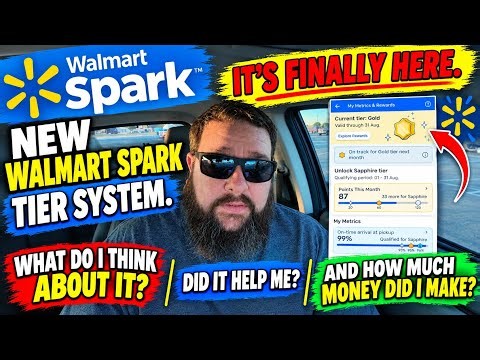 New Walmart Spark Tier System IS Finally Here! What Do I Think About It? Did It Help Me?
