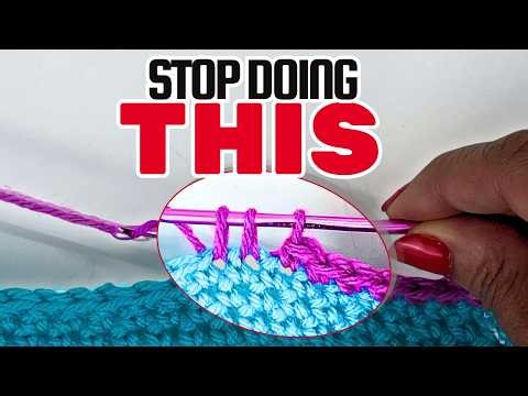 One Tiny Stitch Change That Eliminates Crochet Holes Forever | Invisible Decrease