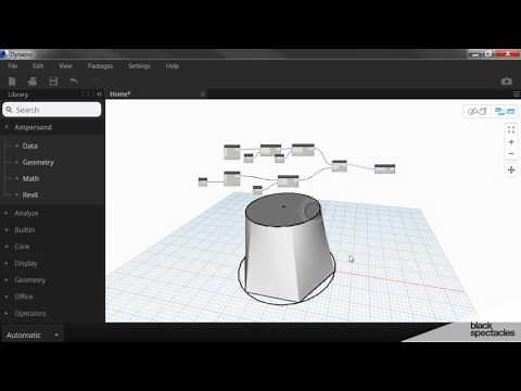 Create Solids - Basic Techniques - The Basics of Computational Design in Dynamo
