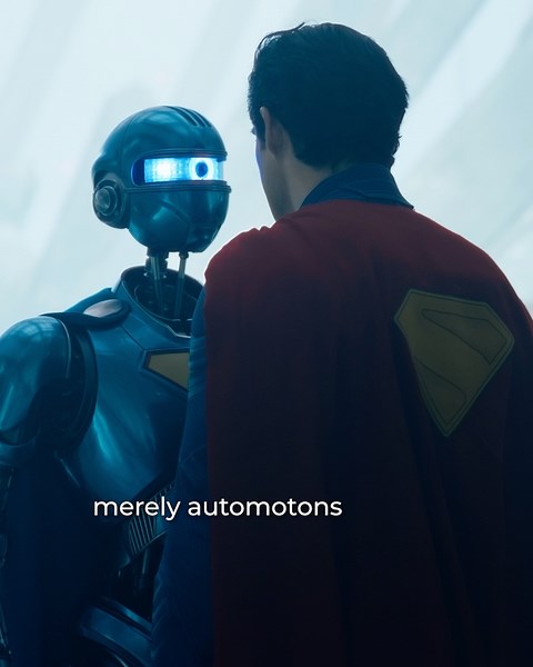 Superman Robot #4, but #1 in our hearts. 💙❤️ #Superman - only in theaters July 11. | Superman