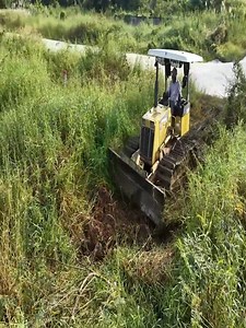 20K views · 143 reactions | New Operation! Komatsu D20P Dozer Moving Through Forest and Drying the Area | Sova | Facebook