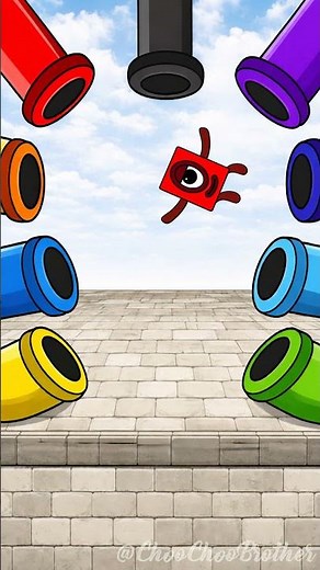 POV IMPOSSIBLE MAZE CHALLENGE - Sprunki NumberBlocks OC One | Incredibox Sprunki #incredibox