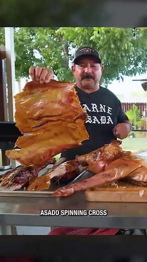 34K views · 547 reactions | Whole Hog with BIG JAV aka @bigjavs_bbq/Javier Mejia and his amazing Asado Spinning Cross  this was an epic cook, with old school technique and new barbecue tech. Loved the way this day went. Oh yeah, he’s also got one of these for whole steers, too! 樂 | ArnieTex | Facebook