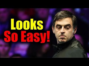Ronnie O'Sullivan Showed How to Play Well!