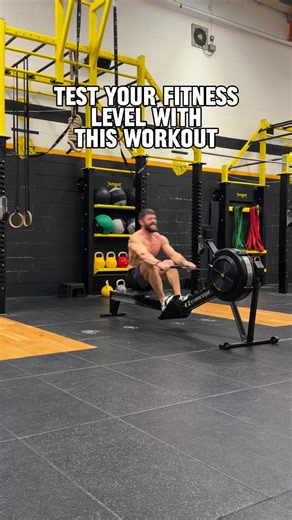 This is so so hard! If you want to try this you must follow these rules * Rower must be set for 100m intervals * You must begin each row at the start of the minute. Allow transition time after burpees * If you’re late to the rower, the test is over * Burpees can be done anyway as long as both feet are off the floor during the “over rower” If you want to hit the higher numbers, you need to row fast! Aim to complete all your rows in 20s (1:37 split) Good luck and if you like this style of training