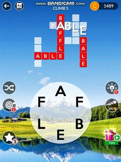 Wordscapes Climb 5 Level 1045