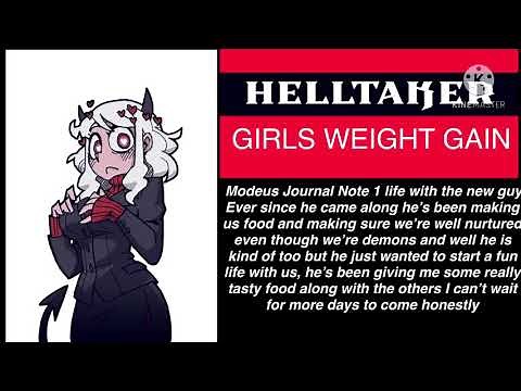 Modeus Gets Fat - Helltaker Weight Gain Part 1 (fanfic)