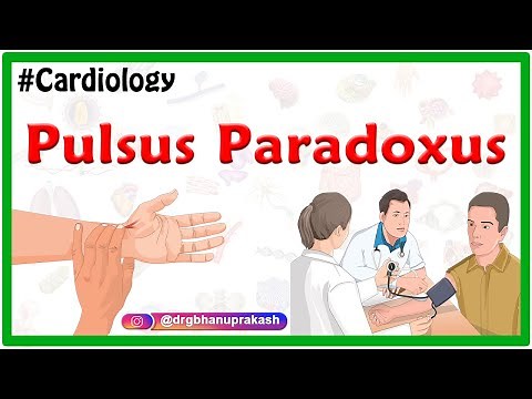 Pulsus Paradoxus - Examination of the arterial pulse ( Cardiology, #USMLE )