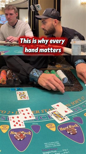 This is why every hand matters #toaster #ytshorts #viral #blackjack#comback