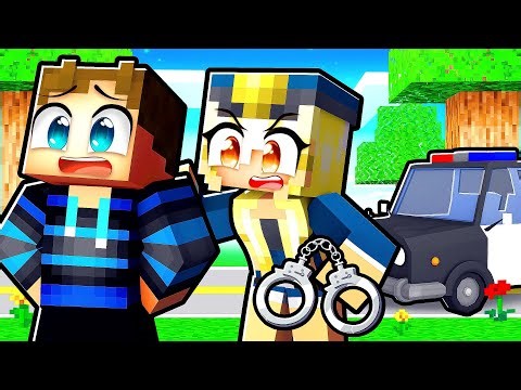 Jeg Bliver ARRESTERET af Min Kæreste i Minecraft!