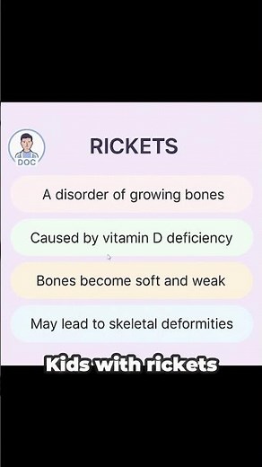 Why Children NEED Vitamin D (The Science of Rickets Explained)