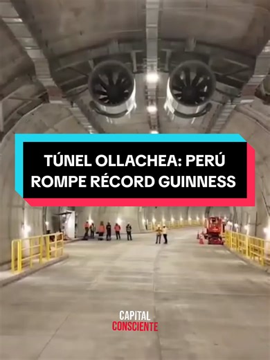 Túnel Ollachea: Perú Rompe Récord Guinness