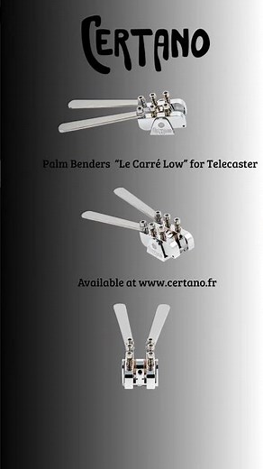 B and G Palm Benders CERTANO #telecaster #lapsteel #steelguitar