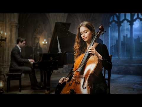 Dark Cello & Piano Music for Late Night | 4 Hours of Melancholic Classical for Focus and Reflection