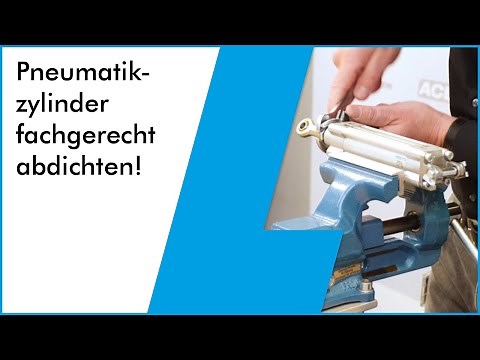Seal pneumatic cylinders properly!