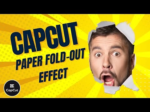How to Create Paper Fold-Out Effect in CapCut! 🌟✂️ | Quick Tutorial
