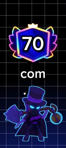 70 PRESTÍGIOS EM 1 BRAWLER? #seinscreva #brawlstars #shorts #viral