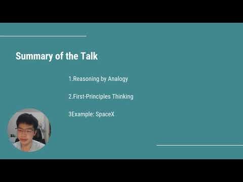 Mastering Problem Solving First Principles Thinking 1