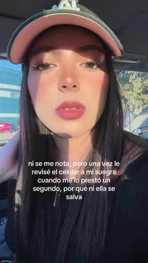 Revisé el celular de mi suegra