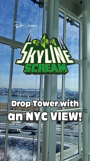 Riding the Skyline Scream at Nickelodeon Universe in New Jersey - We talk about the Skyline Scream, a rotating drop tower ride at Nickelodeon Universe in New Jersey, USA. It reaches heights of 125 feet or 38 meters, making it the tallest indoor drop tower in the world. On a clear day, you can see New York City from the top of the ride. The narrator loves drop tower rides and invites viewers to share their thoughts in the comments. #SkylineScream #NickelodeonUniverse #NewJersey #DropTower #Indoor