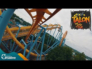 Official Talon: The Grip of Fear 2024 on-ride 5K POV @60fps - Dorney Park, Allentown PA